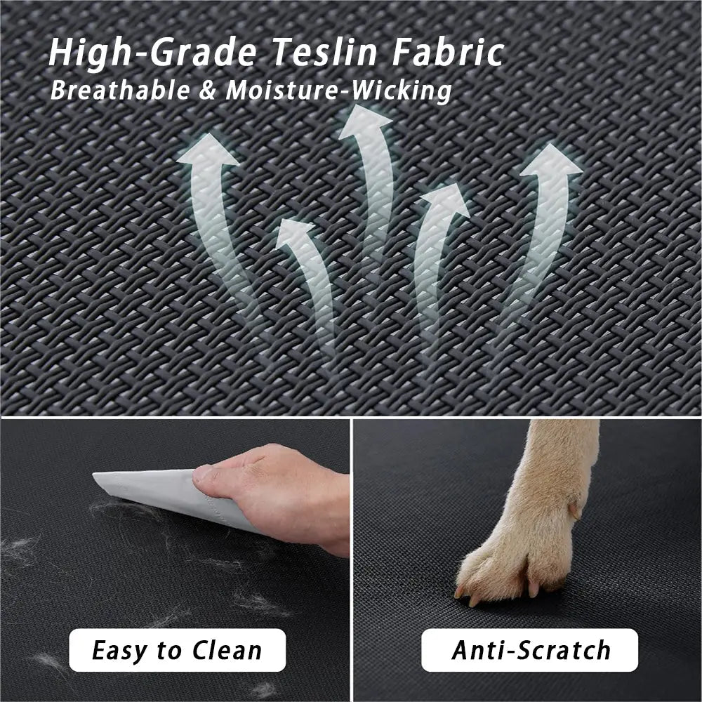 Elevated Cooling Dog Bed Wagging Way