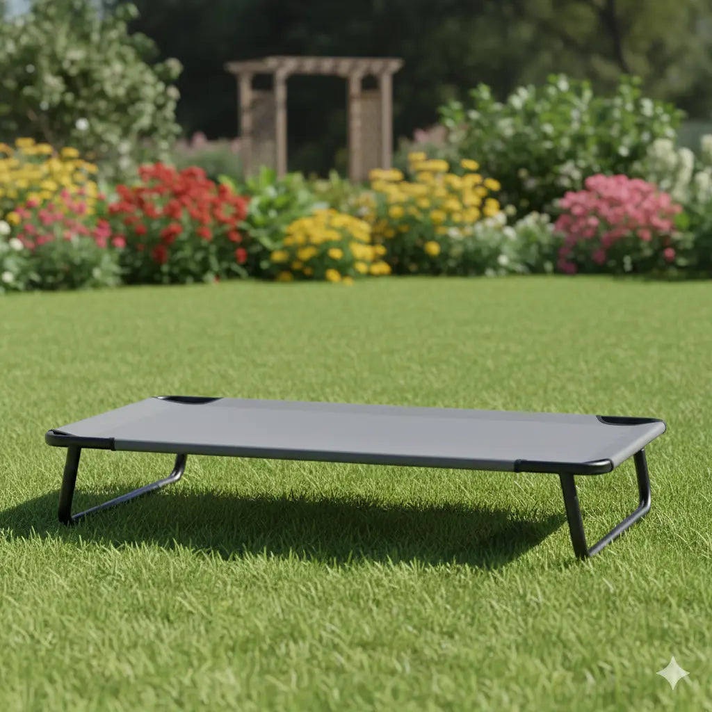 Elevated Cooling Dog Bed Wagging Way