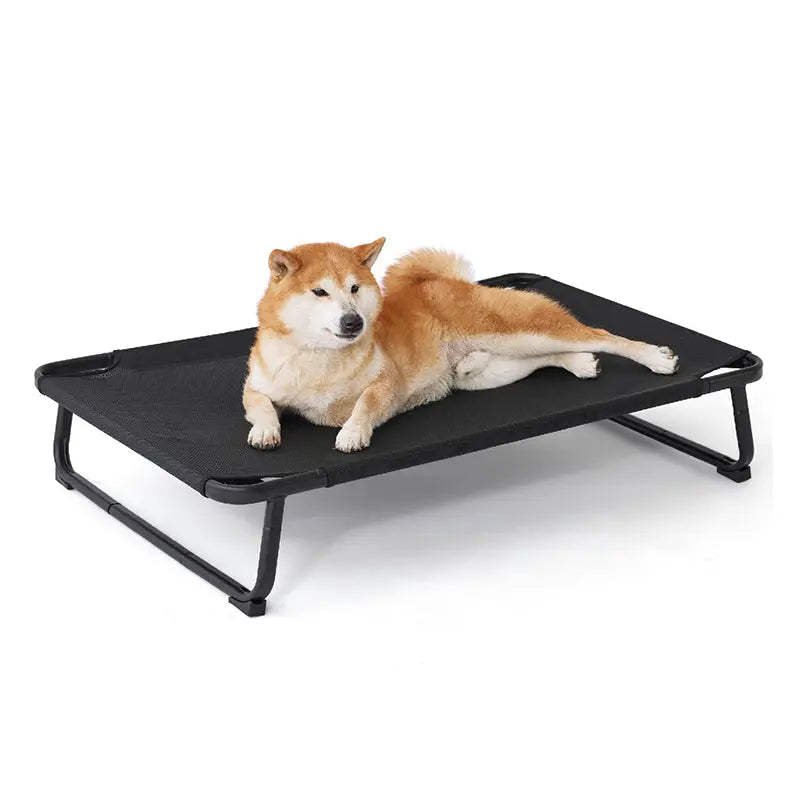 Elevated Cooling Dog Bed Wagging Way