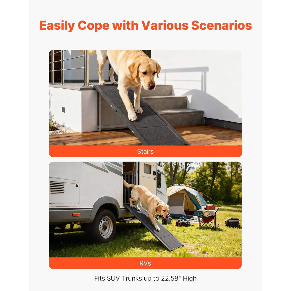 Portable Dog Stairs for Outdoors - Wagging Way
