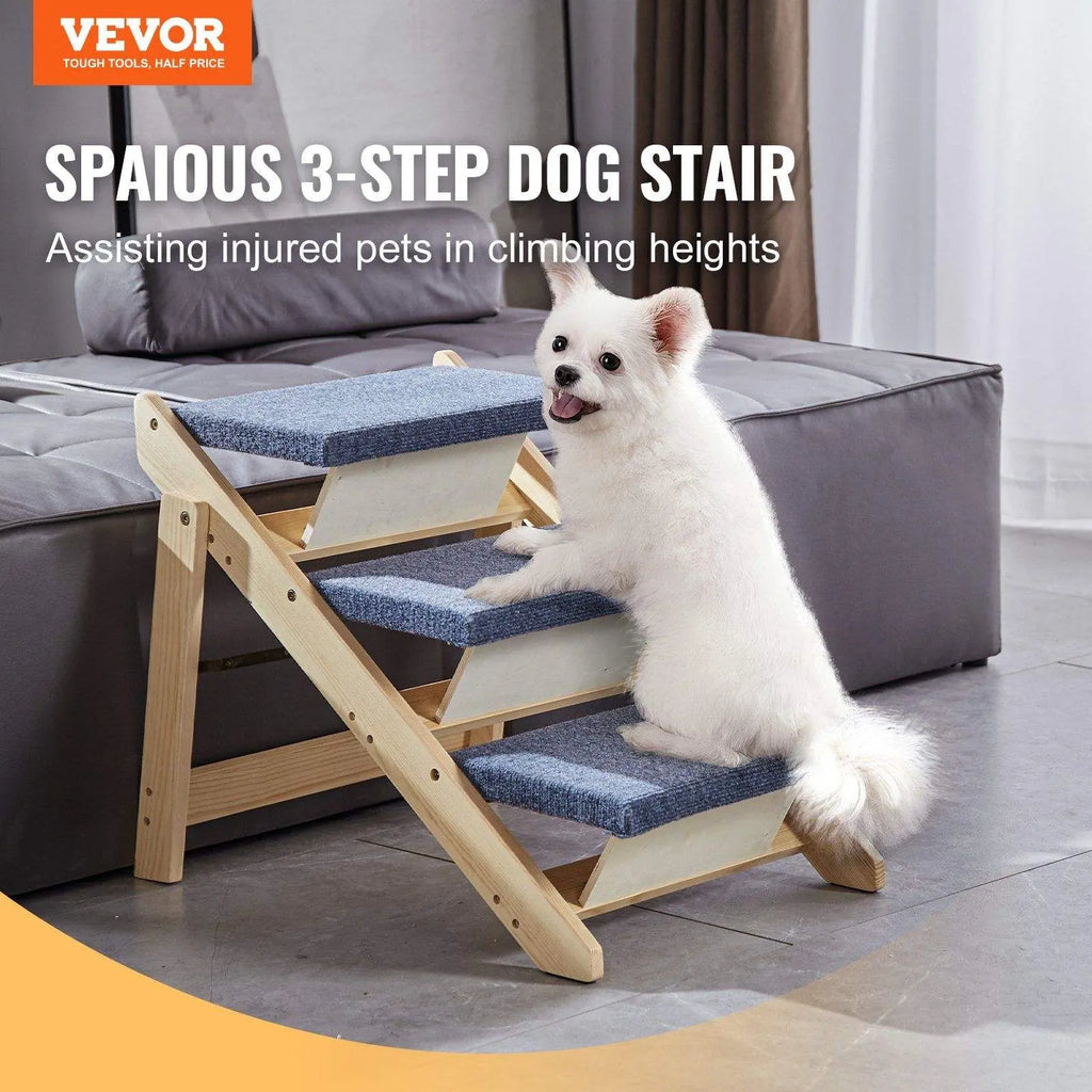 Foldable Dog Stairs - Wagging Way